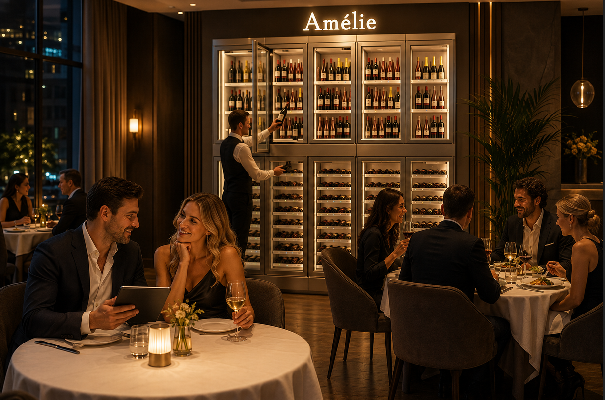 Amèlie il sommelier digitale per ristoranti